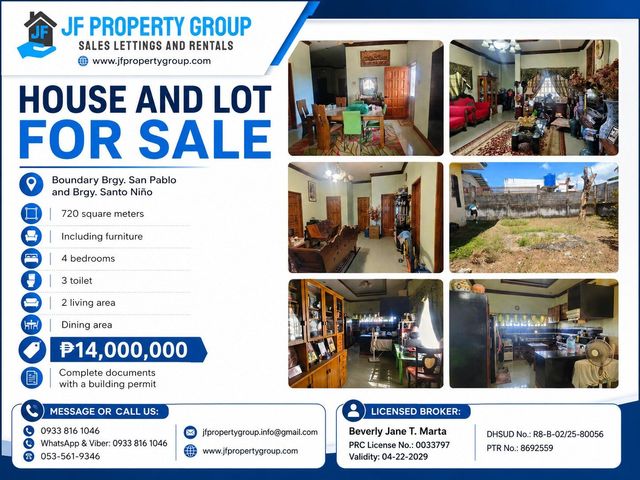 House and Lot for Sale - Fully Furnished