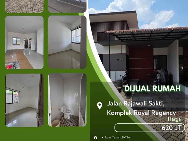 Dijual Rumah Jalan Rajawali Sakti Pekanbaru Kota!