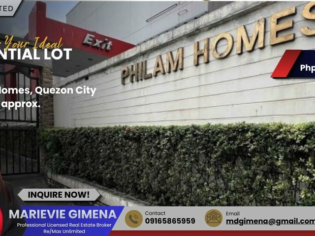 FOR SALE: Prime Residential Lot in Philam Homes, Quezon City
