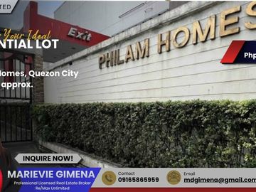 FOR SALE: Prime Residential Lot in Philam Homes, Quezon City