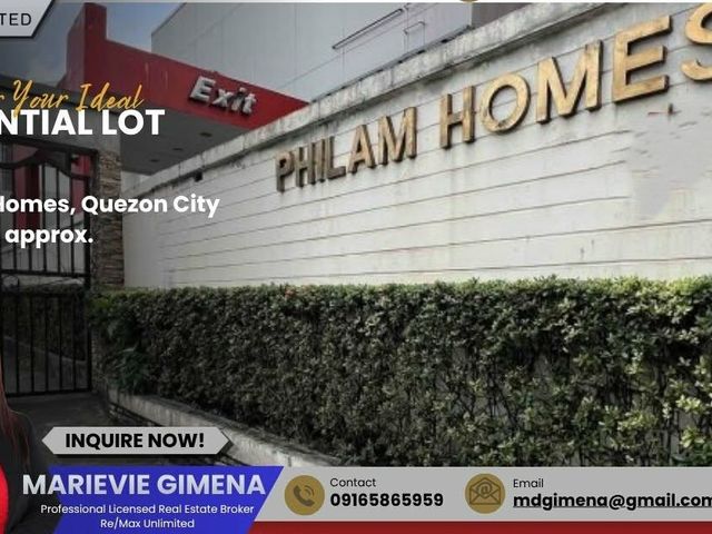 FOR SALE: Prime Residential Lot in Philam Homes, Quezon City