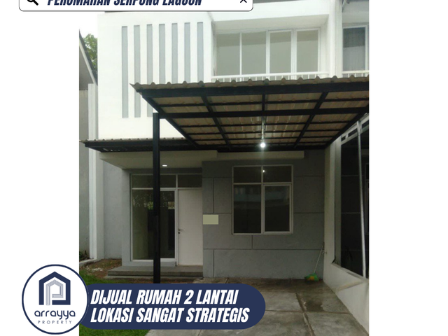 RUMAH MURAH 2 LANTAI DI SERPONG LAGOON