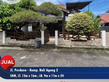 Rumah Pusat Kota Pontianak Akses Mudah dekat Mall dan Sekolah di Perdana