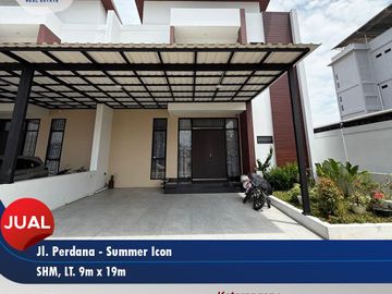 Rumah Serta Perabotan (FULL FURNISH) dekat Mega Mall Tengah Kota Siap Huni di Perdana