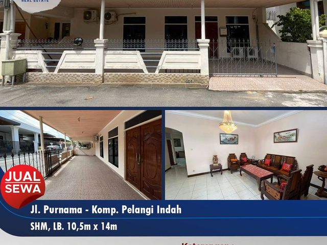 Rumah serta Perabotan (FURNISHED) Siap Huni Kawasan Tengah Kota di Purnama