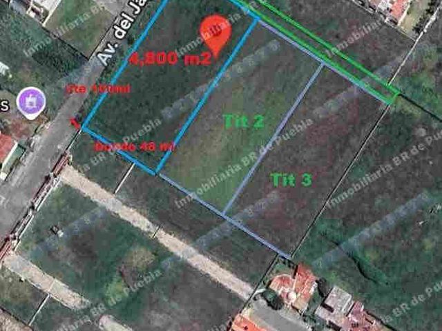 VENTA DE TERRENO Inversionistas desarrolladores 
a la altura de la caseta de Atlixcayotl 
atrás de Ciudad Judicial y Torres JV 
4,800 m2
de frente 100 mts