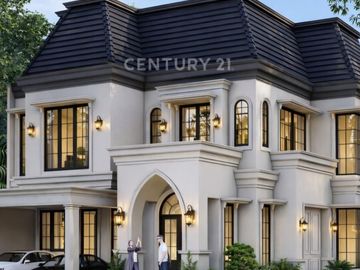 Dijual Rumah Brand New Tropical Modern Posisi Hoek Ada Swimming Pool Lokasi Strategis Dekat Fresh Market Bintaro di Discovery Bintaro Tangsel Lr-18239