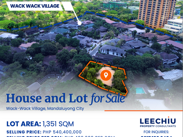 Wack Wack House and Lot - FOR SALE