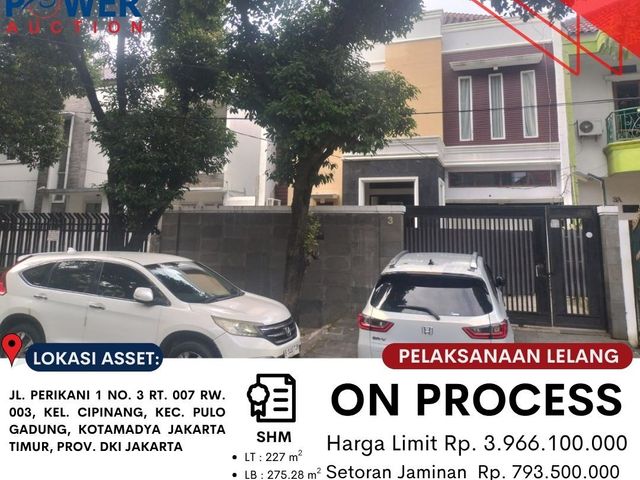 DIJUAL TANAH DAN BANGUNAN MELALUI LELANG‼️