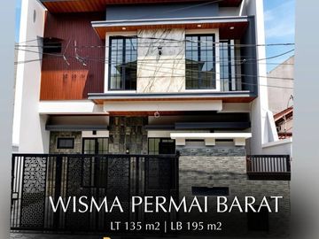 Rmh Gress 2Lt Modern Kontemporer Jl.wisma Permai Barat