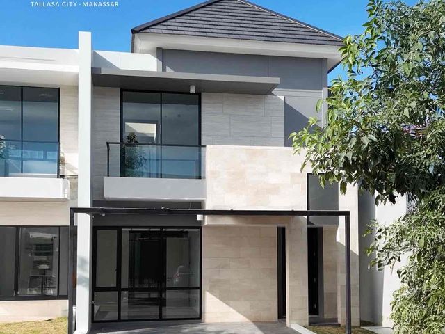 DIJUAL RUMAH BARU 8x15 CLUSTER TERDEPAN CITRALAND TALLASA CITY MAKASSAR