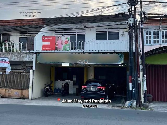 Rumah Usaha Di Poros Jalan Mayjend Panjaitan, Klojen Kota Malang