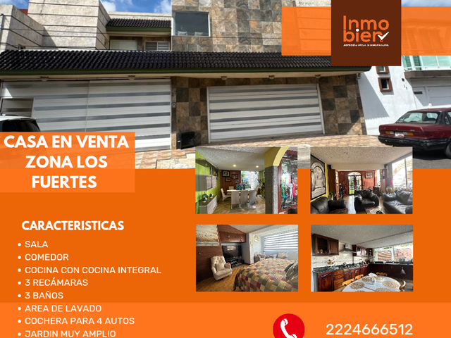 CASA EN VENTA EN LOS FUERTES