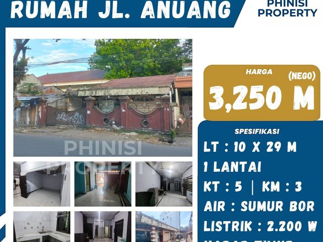 DIJUAL Rumah di Jalan Anuang
