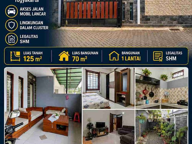 🏡 Rumah Cantik Dalam Cluster Mejing Lor Gamping Sleman Harga Nego 🏡