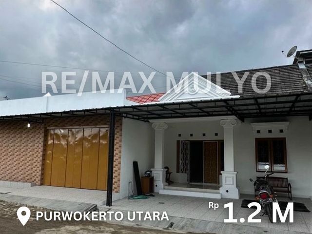 Dijual Rumah + Ruang Usaha Siap Huni dan Dekat Univ, Area Purwokerto Utara