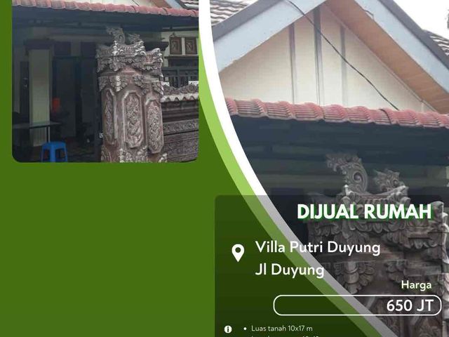 Dijual Rumah Villa Putri Duyung Pekanbaru Kota!