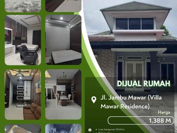 Dijual Rumah Mewah Jalan Jambu Mawar Pekanbaru Kota!