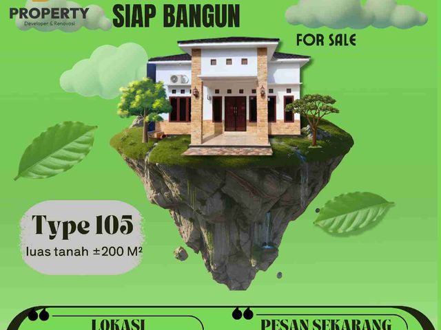 RUMAH MEWAH SIAP BANGUN DI BANJARBARU KOTA