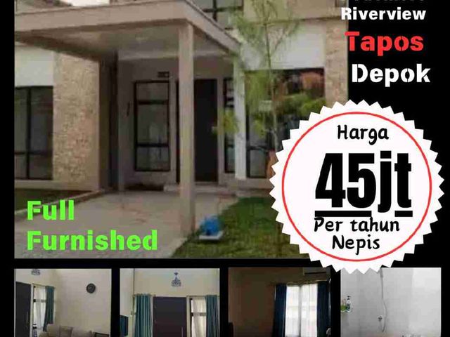 DISEWAKAN RUMAH FULLY FURNISH PODOMORO GOLF VIEW TAPOS