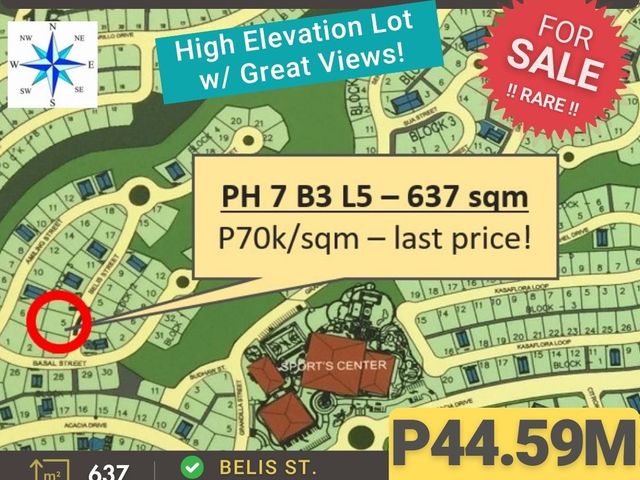 ✳️ Rare Ayala Westgrove Lot Ph7 B3 L5 for sale