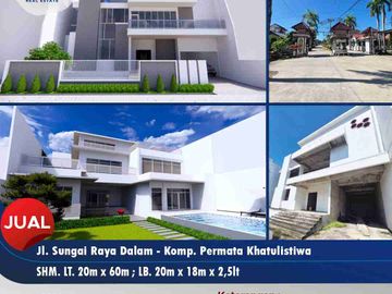 Tanah + Struktur Rumah Mewah