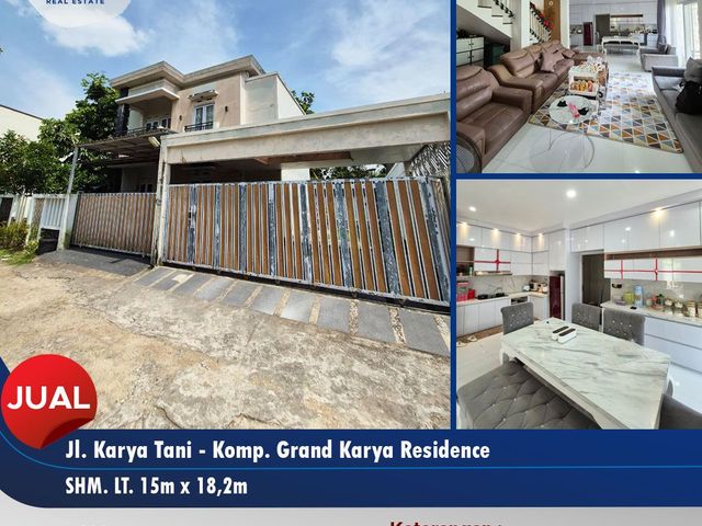 Rumah dengan kolam renang Jalan Karya Tani, Pontianak