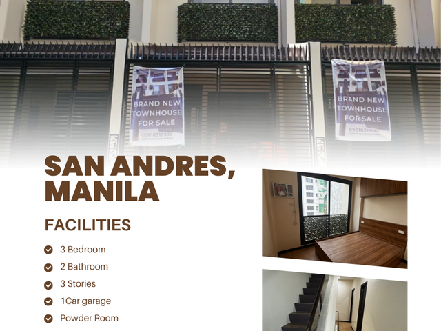 San Andres, Manila Townhouse