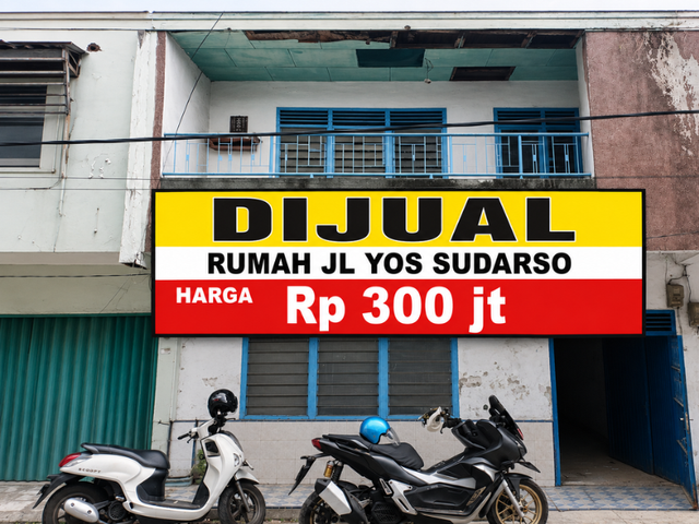 Rumah Termurah Daerah Medan Barat Jl Yos Sudarso Glugur
