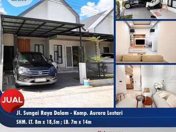 Rumah dalam Komplek Furnished Siap Huni di Sungai Raya Dalam (Serdam)