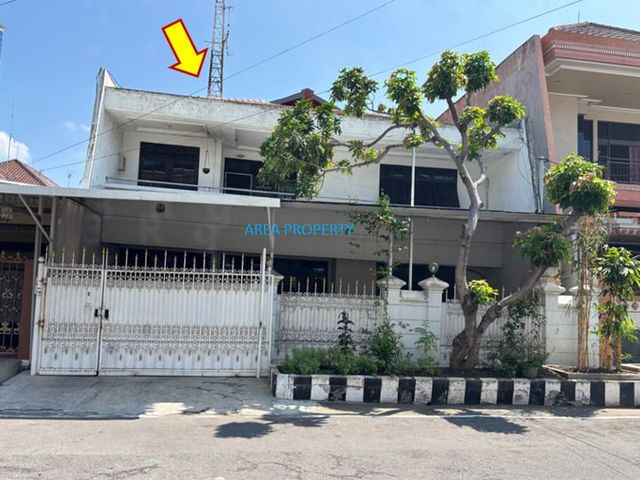JUAL HITUNG TANAH RUMAH STRATEGIS 2LT, KERTAJAYA INDAH TIMUR, SURABAYA