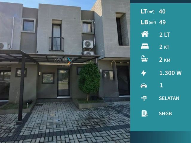 Rumah Siap Huni Unit Kvadra Full Furnished Di Araya, Malang