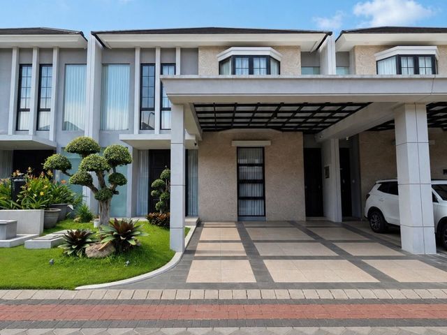 Rumah Aruba Villa Pakuwon City MINIMALIS SIAP HUNI