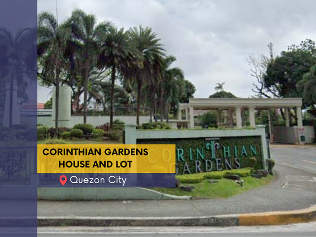 House and Lot For Sale in Corinthian Gardens at Quezon City