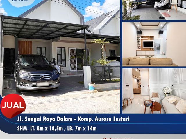 Rumah Baru Lokasi Aurrora Lestari, Pontianak Kubu Raya