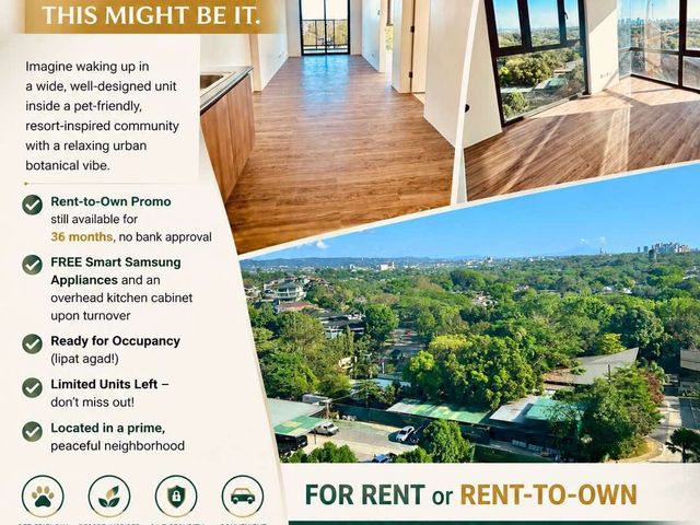 Rent to Own Condo with Free Samsung Appliances Near Ateneo De Manila Quezon CIty