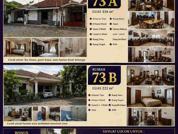 Dijual Cepat Paket 2 Rumah Strategis Di Dekat Stadion Brawijaya Kediri