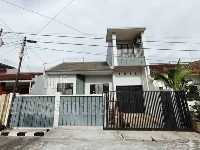 Dijual dan Disewakan Rumah Tingkat 1,5 Lantai Baru Selesai Renovasi di Pondok Indraprasta, Semarang