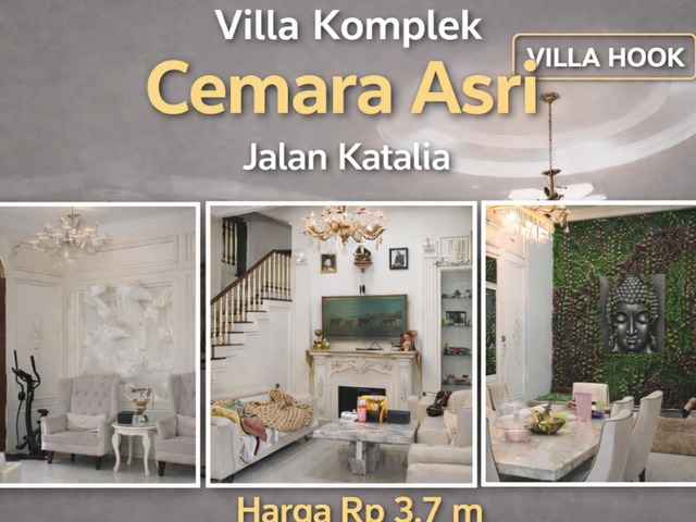 Villa Cantik Daerah Deli Serdang Komplek Cemara Asri Jl Katalia