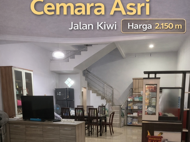 Villa Cantik Daerah Deli Serdang Komplek Cemara Asri Jl Kiwi