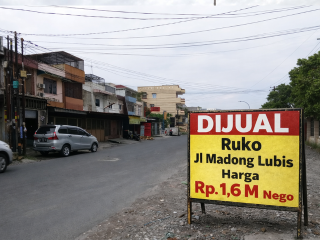 Ruko Bisnis Daerah Medan Kota Jl Madong Lubis