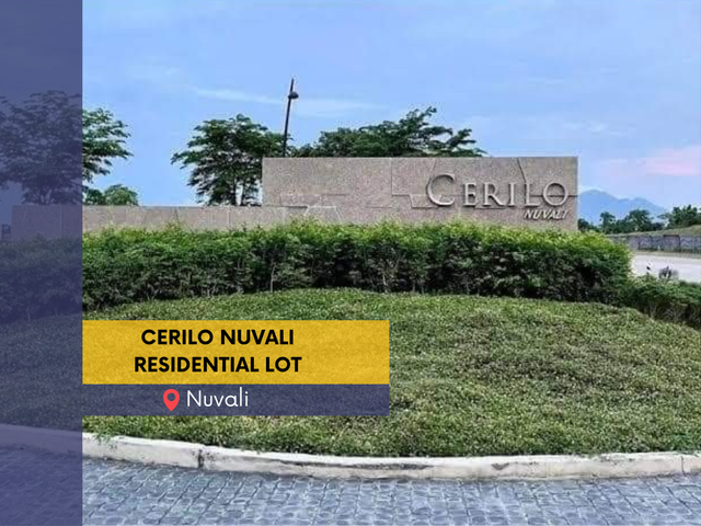 Residential Lot For Sale in Cerilo Nuvali at Calamba Laguna