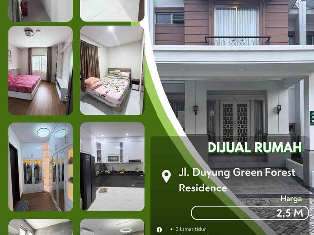 Dijual Rumah Green Forest Pekanbaru Kota Siap Huni!