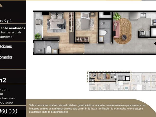 APARTAMENTOS SOBRE PLANOS EN VENTA  ITAGÜÍ