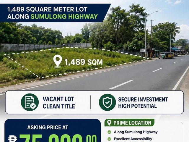 ANTIPOLO, RIZAL PRIME VACANT RESIDENTIAL LOT FOR SALE