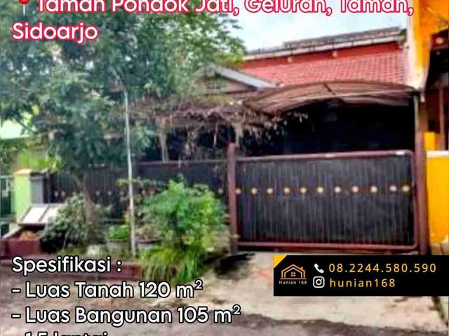 Rumah Perumahan Taman Pondok Jati Mutiara City Citra Garden Harmoni Sidoarjo Kota Jemundo Waru
Juanda Buduran