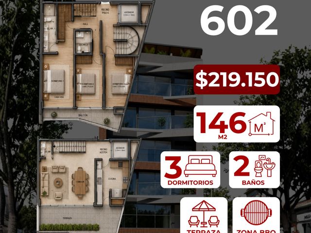 DPTO 602 – DÚPLEX CON TERRAZA + BBQ | CERCA DE MALL PLAZA Y REAL PLAZA AREQUIPA – CAYMA