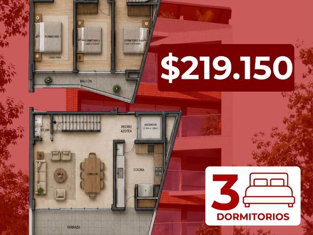 DUPLEX EN CAYMA DE 204M2 EN CAYMA