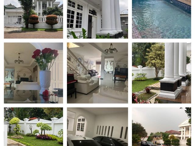 Rumah Mewah Model Klasik di Kawasan Mahal di Bogor Raya