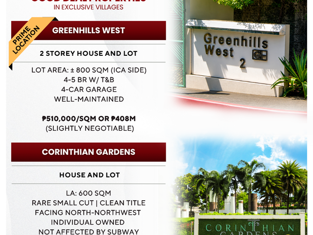 GOOD BUY! 2-Storey Well-maintained House in Greenhills West, San Juan City